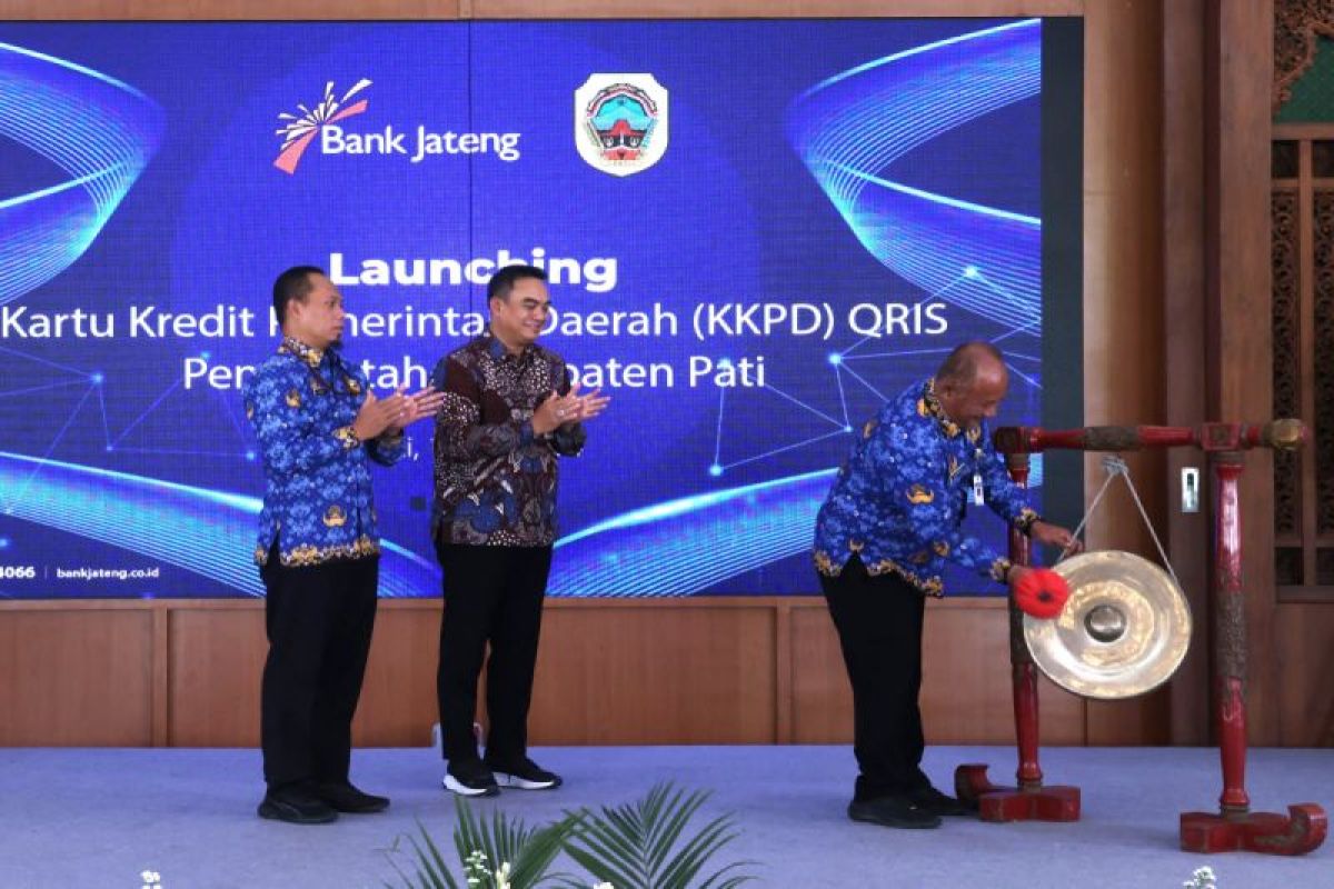 Bank Jateng bersama Pemkab Pati luncurkan KKPD QRIS