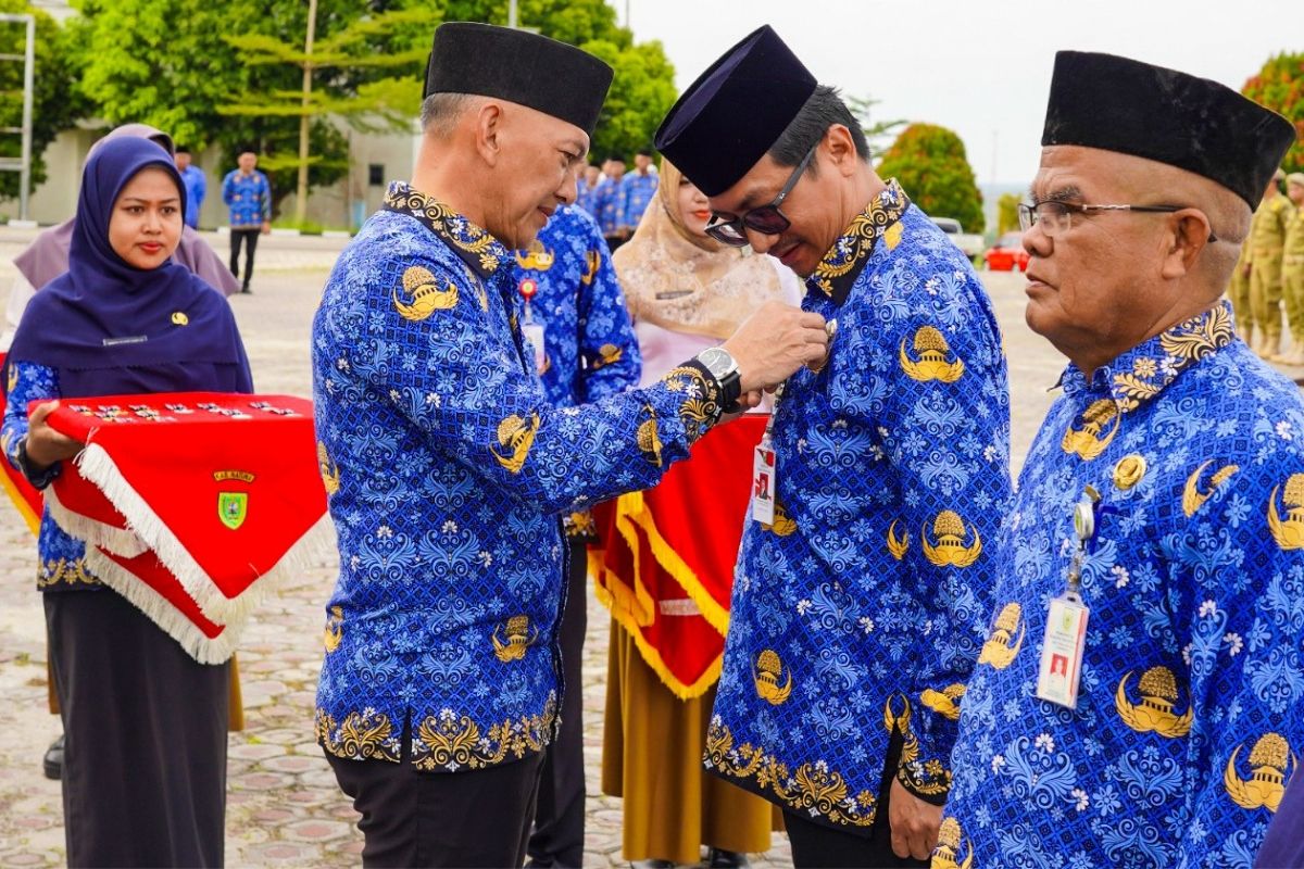 591 PNS Natuna terima penghargaan Satyalancana dari Presiden