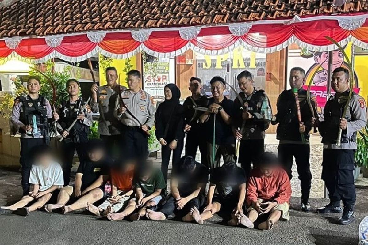 Polisi tahan dua pelaku tawuran di Palmerah