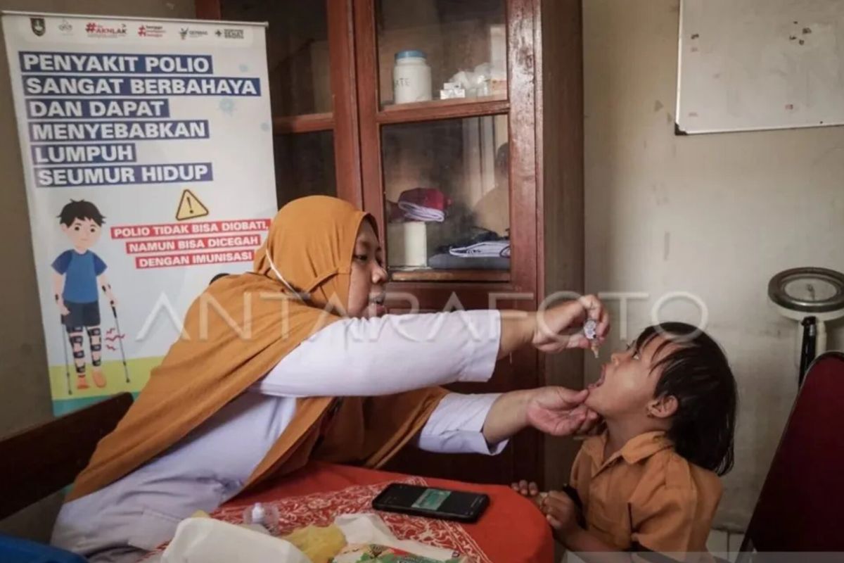 238.516 anak jadi sasaran PIN Polio di Jaksel