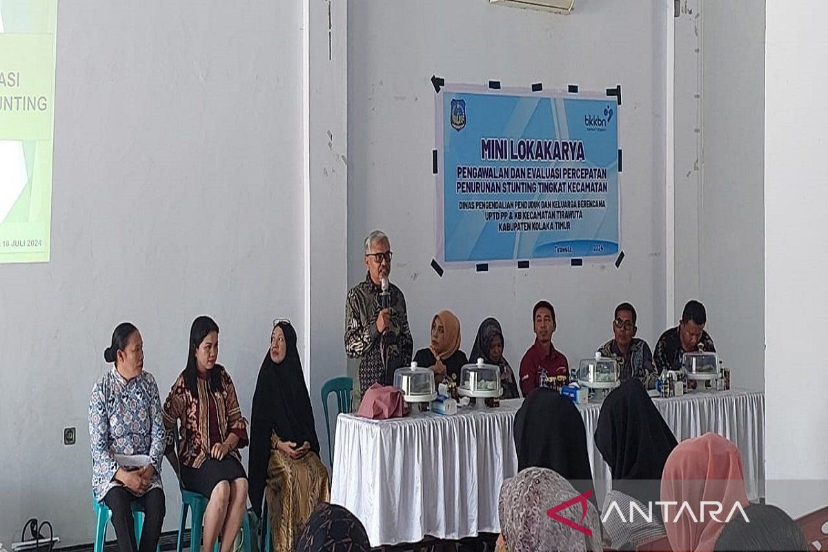 BKKBN Sultra gelar mini lokakarya strategi untuk tekan angka stunting