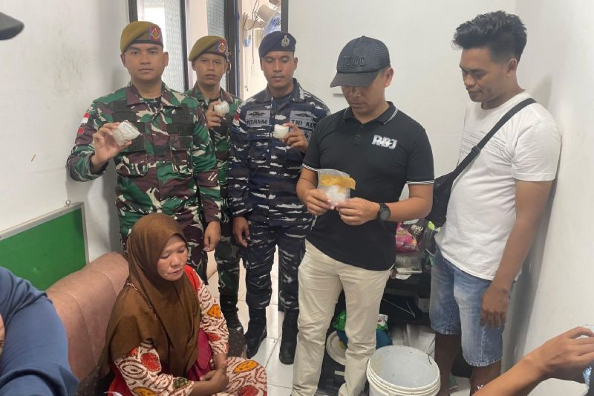 Satgas Pengamanan Gabungan Gagalkan Penyelundupan Sabu Asal Malaysia