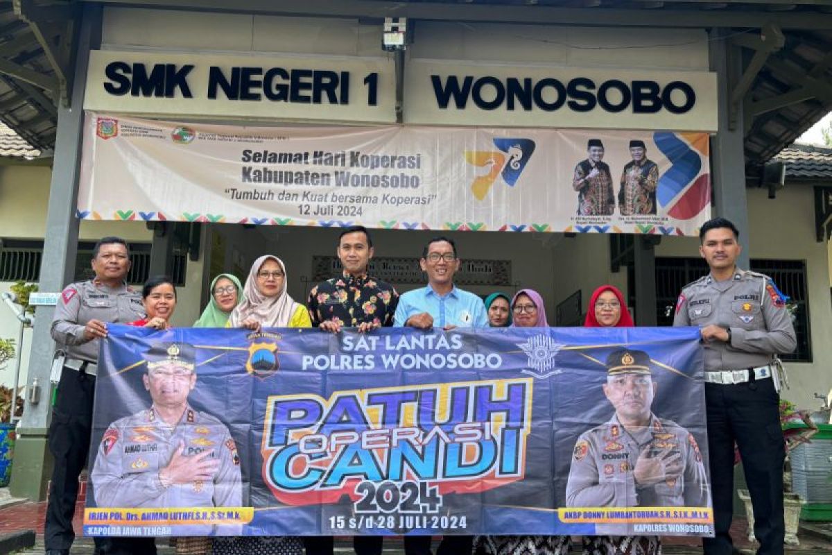 Polres  Wonosobo berikan edukasi keselamatan berlalu lintas di sekolah