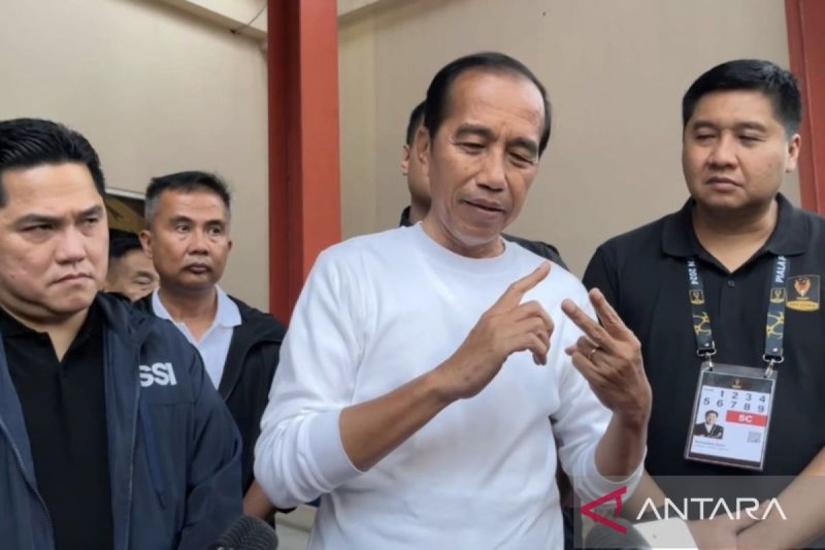 Presiden Jokowi enggan tanggapi revisi UU TNI-Polri