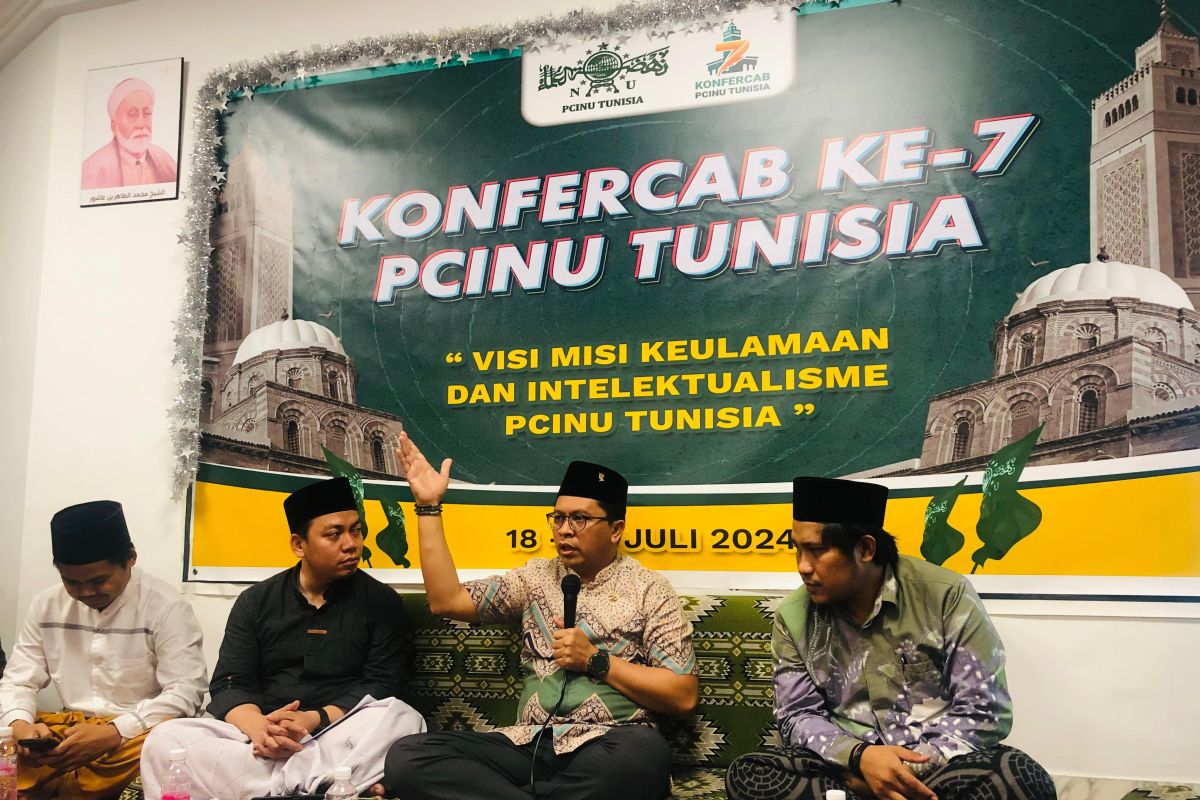 Dubes Misrawi mengingatkan visi keulamaan pada kader NU Tunisia