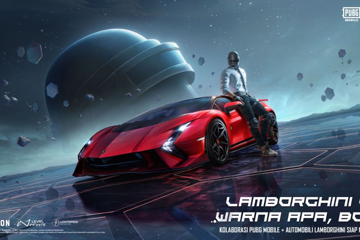 PUBG Mobile kembali berkolaborasi dengan Lamborghini