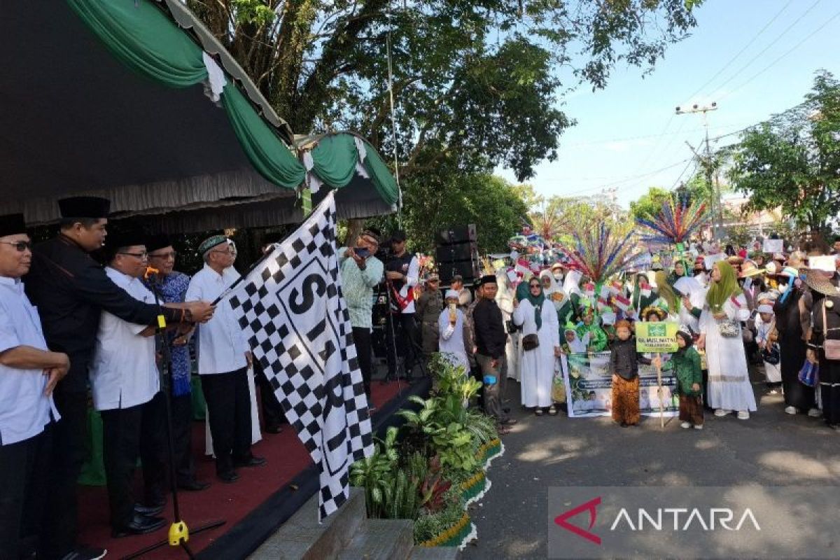 Pawai tahun baru Islam di Kapuas jadi sarana membangun kebersamaan dan silaturahmi