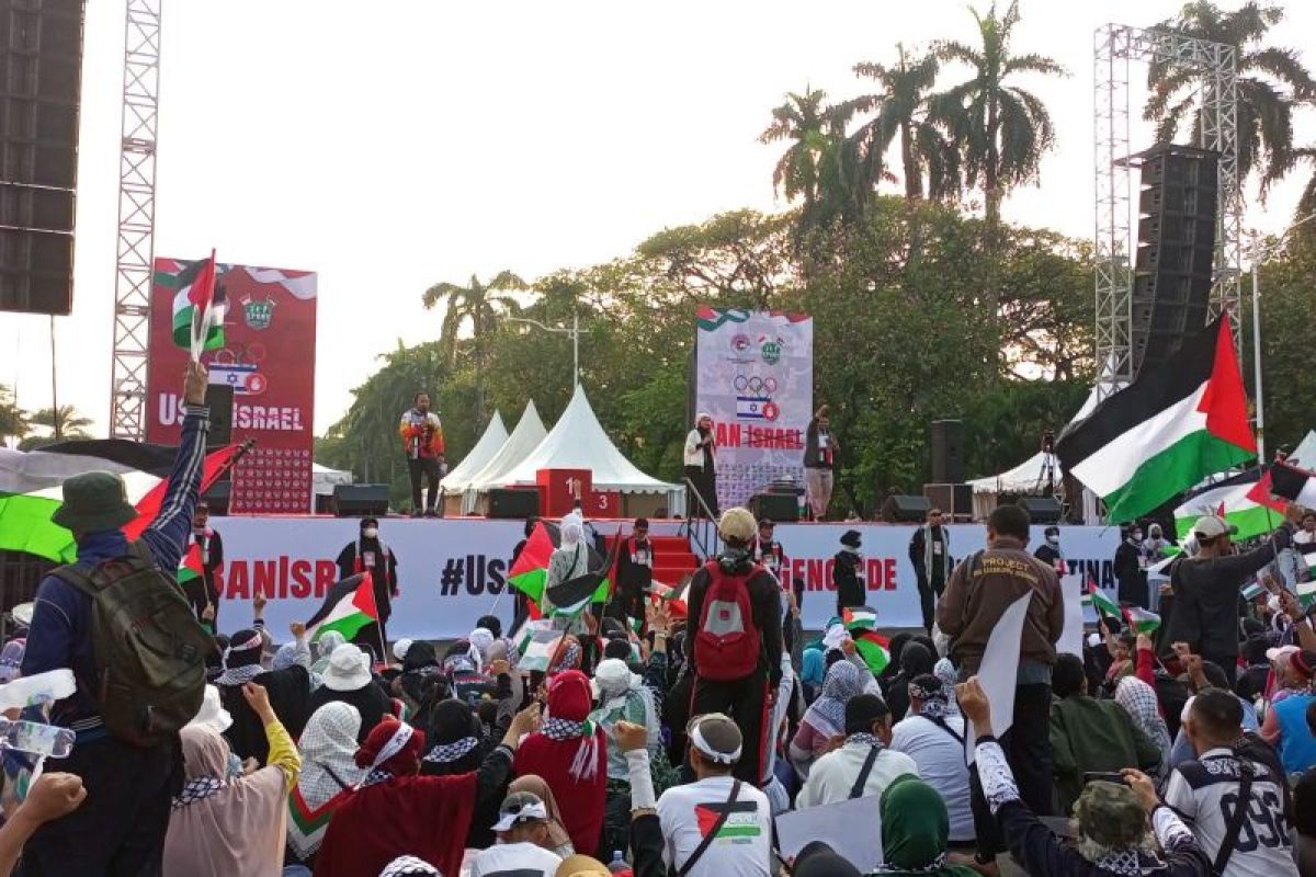 1.598 personel dikerahkan untuk amankan aksi Bela Palestina