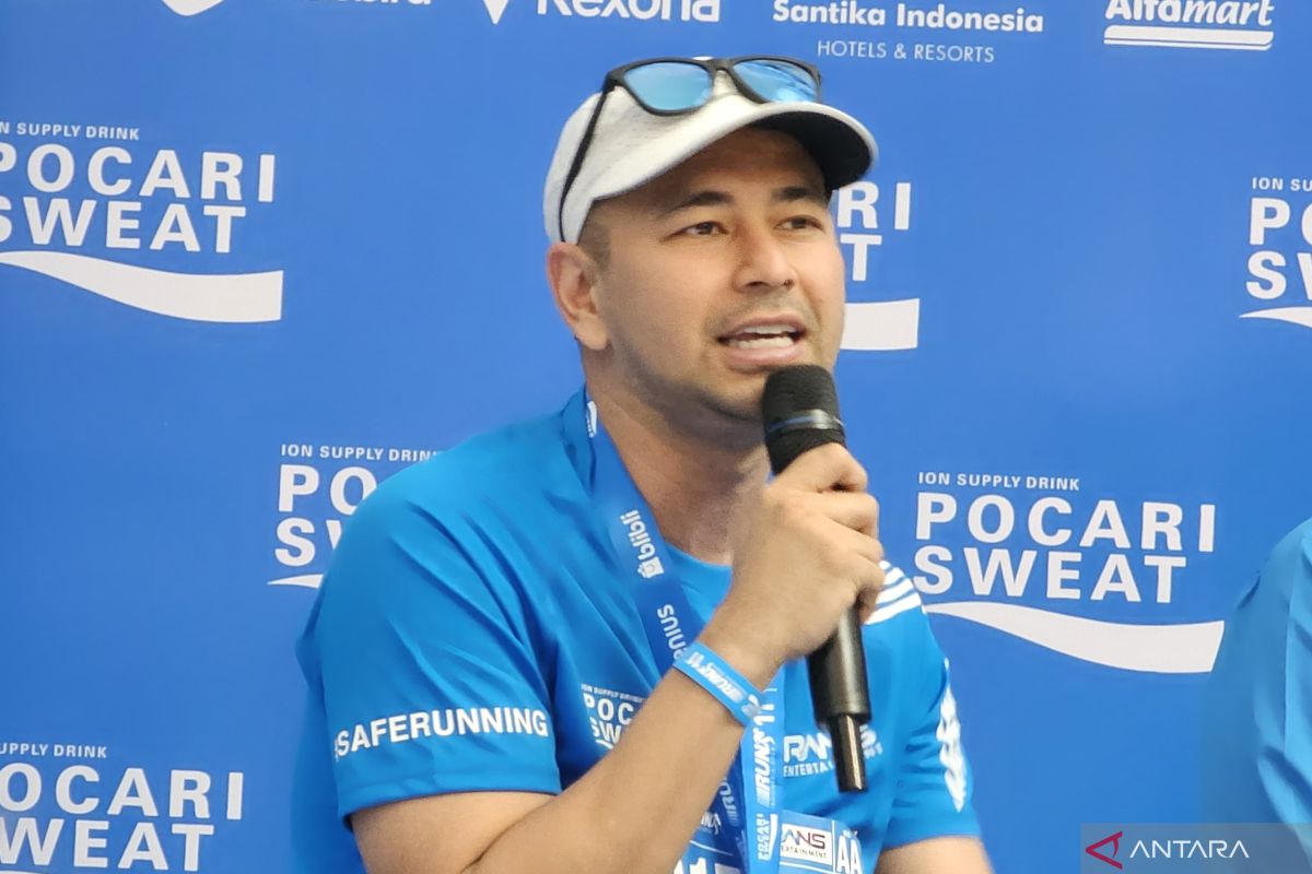 Artis Raffi Ahmad dan Nagita Slavina akan ajak Rafathar lari 5K