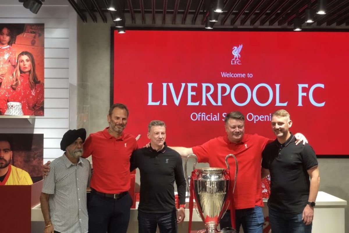 Klub Liverpool rilis toko di Indonesia