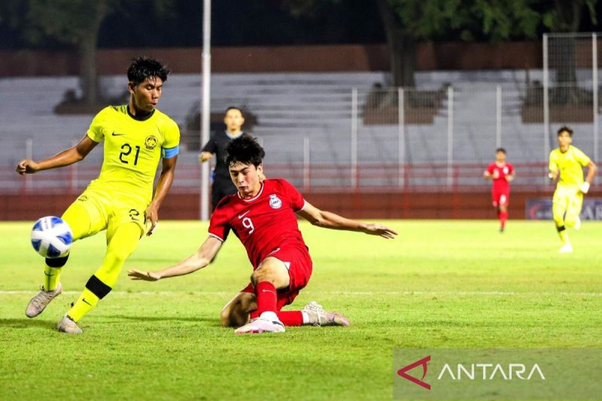 Malaysia U-19 tumbangkan Singapura 6-0