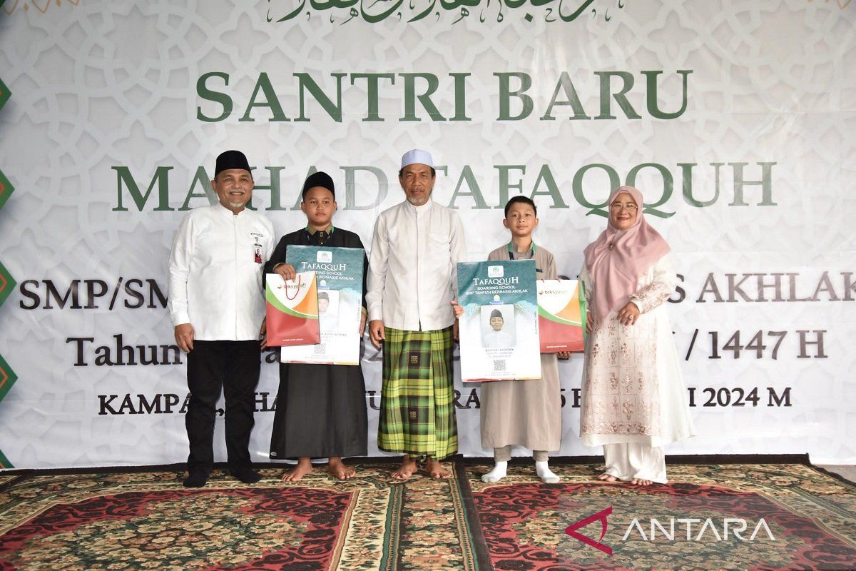 Ponpes Tafaqquh mulai terapkan digitalisasi, setiap santri miliki Smart Card dari BRK Syariah