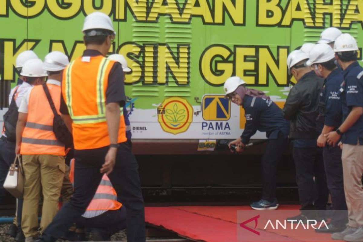 Kementerian ESDM lakukan uji coba perdana biodiesel B40 untuk kereta api