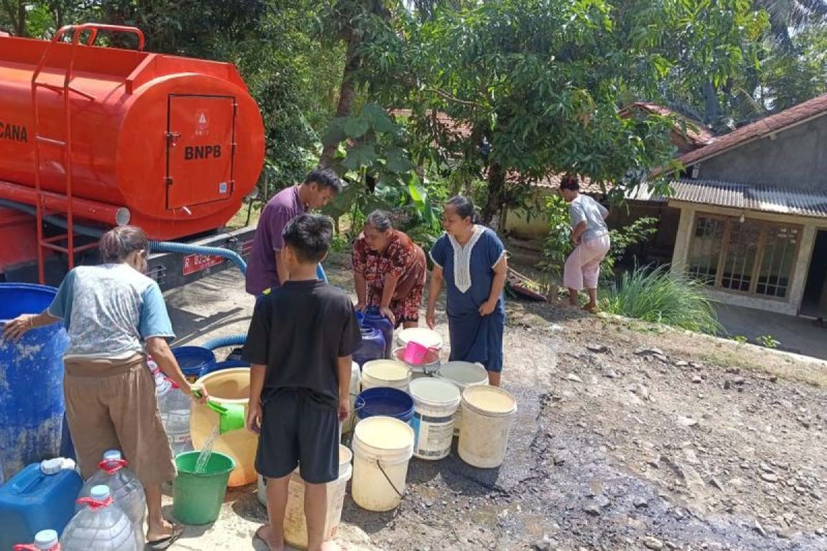 BPBD: Jumlah warga terdampak krisis air bersih di Cilacap  bertambah