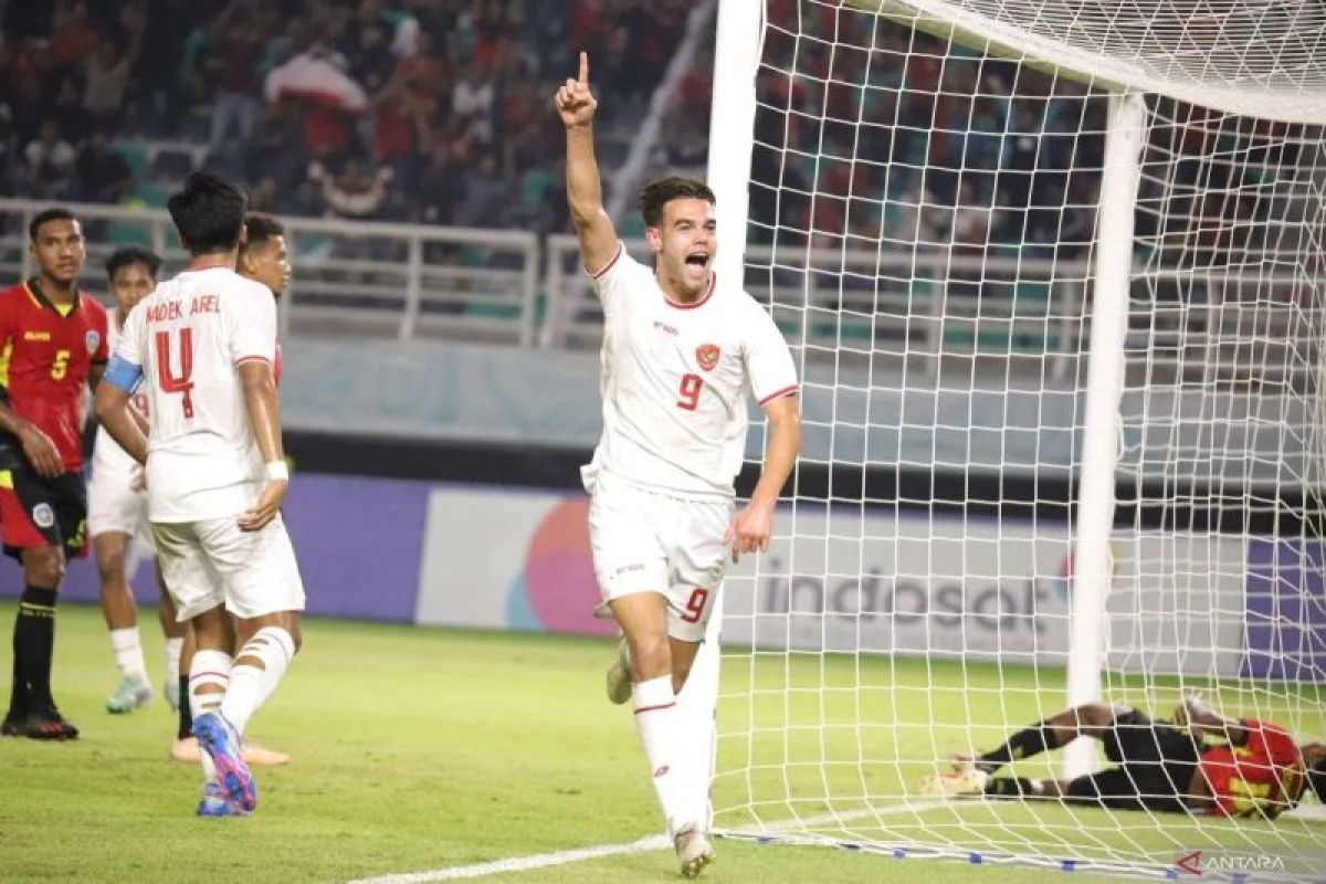 Indonesia sempurna di Grup A AFF U-19, bantai Timor Leste 6-2