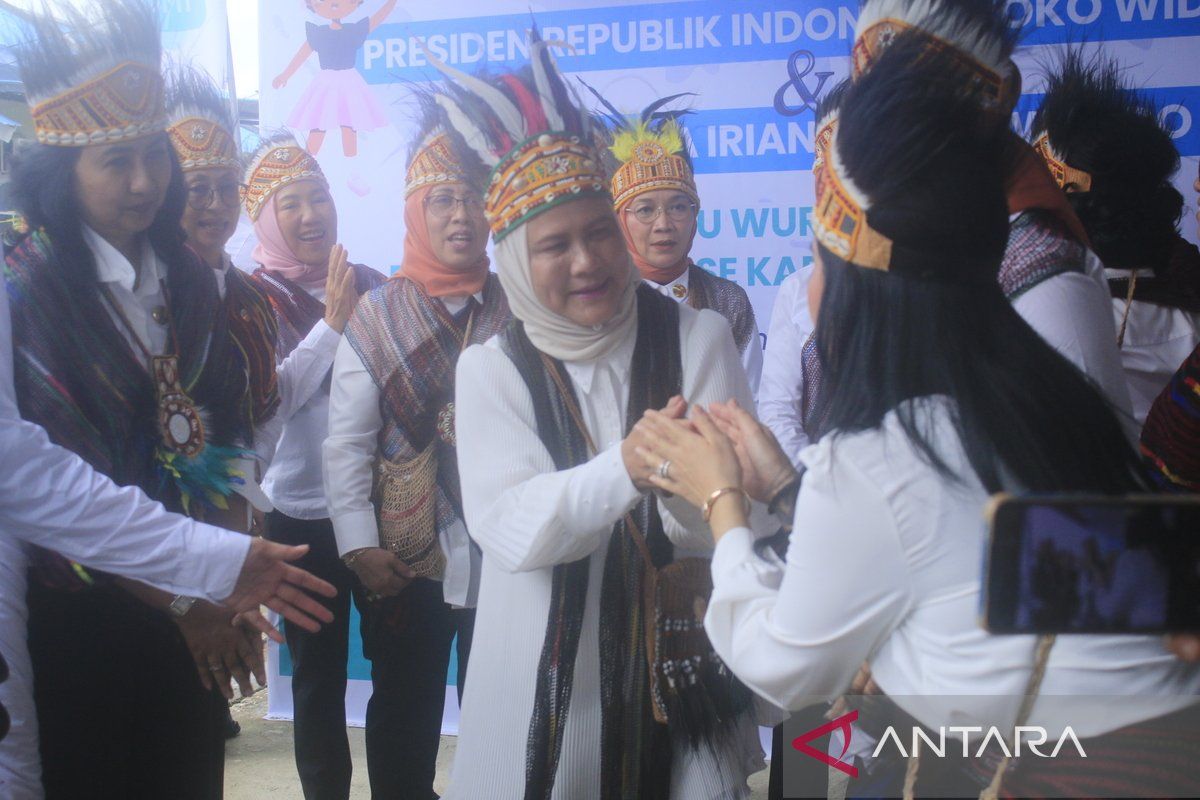 Ibu Negara harap orang tua beri anak makanan bergizi mencegah stunting