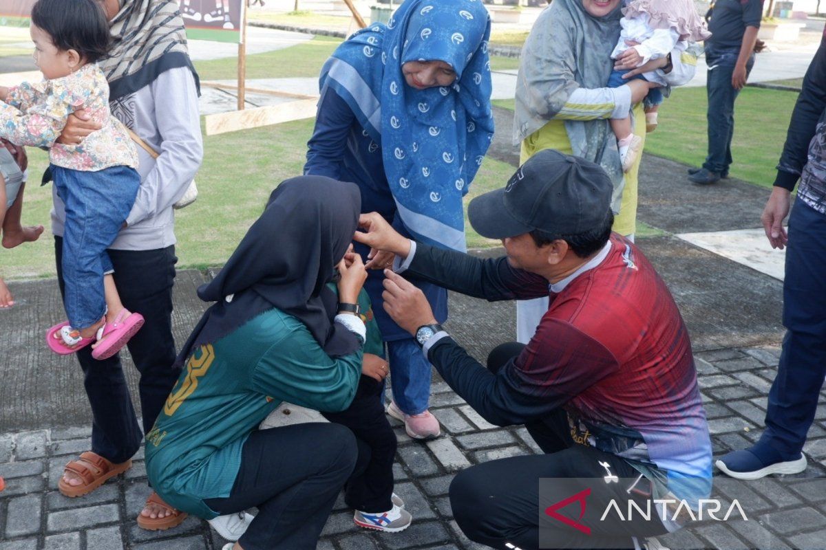 Sebanyak 8.572 anak ditargetkan dapat vaksinasi polio