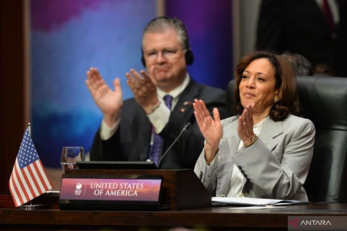 Kamala Harris berjanji untuk memenangkan pemilihan presiden Amerika Serikat 2024