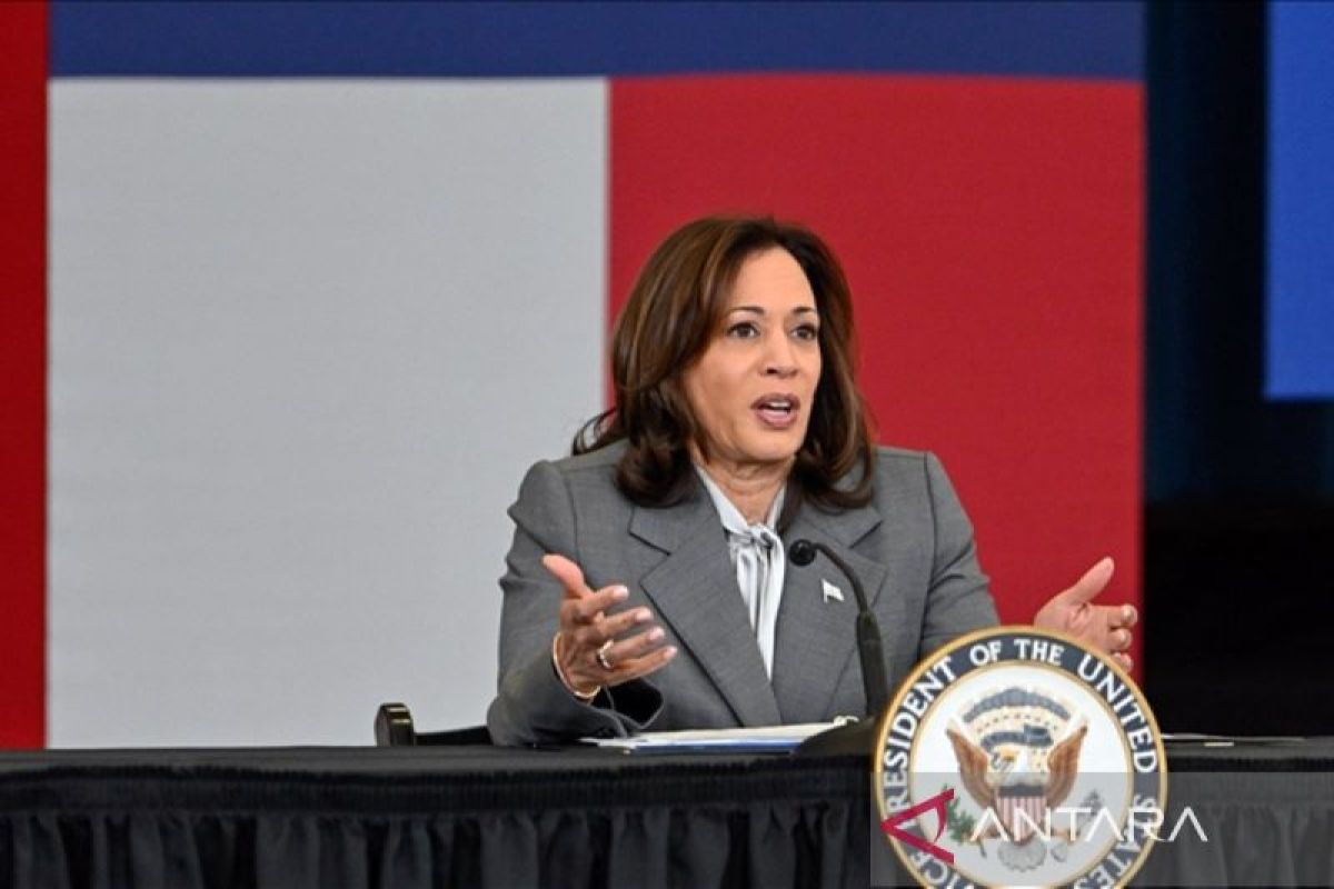 Partai Demokrat pilih Kamala Harris maju capres 2024 dalam pemungutan suara online