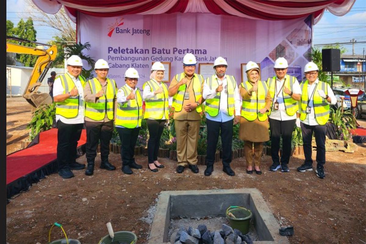 Tingkatkan pelayanan, Bank Jateng Cabang Klaten bangun gedung baru