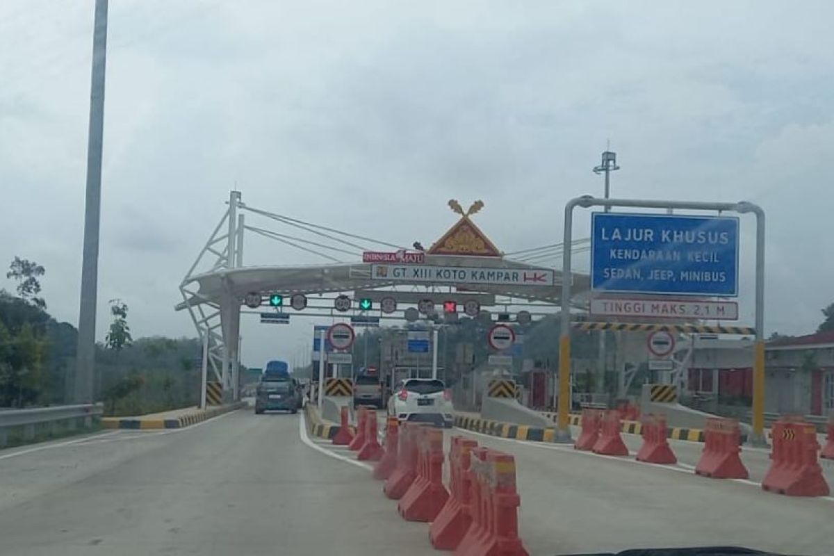 Berikut tarif tol baru XIII Koto Kampar