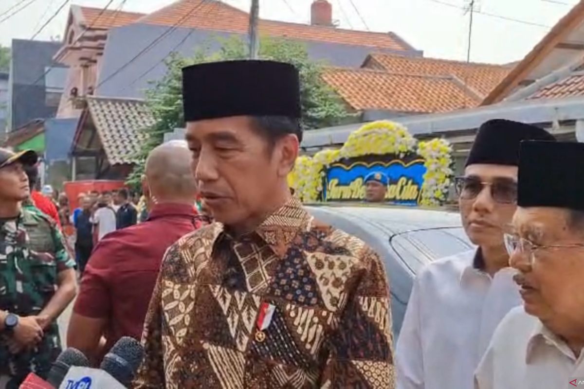 Presiden Jokowi sampaikan dukacita atas meninggalnya mantam Wapres Hamzah Haz