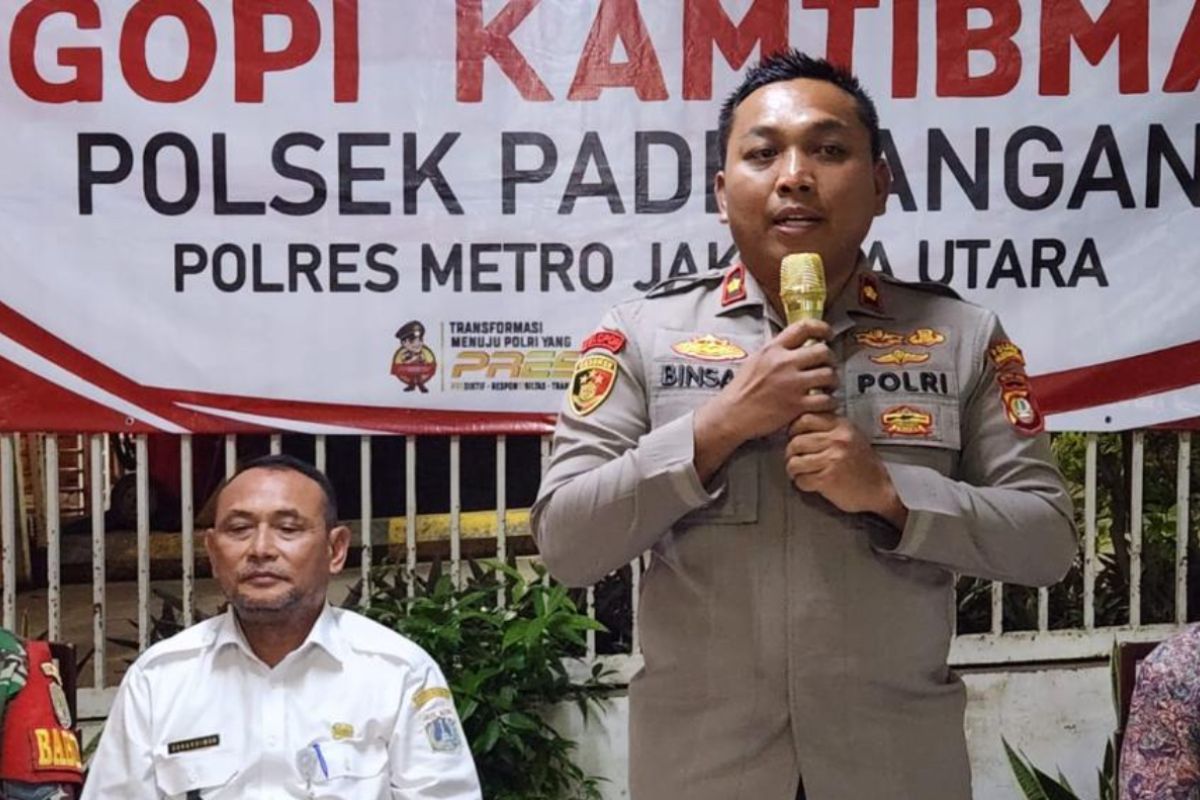 Polsek Pademangan Jaktim mendorong pelibatan masyarakat tingkatkan keamanan