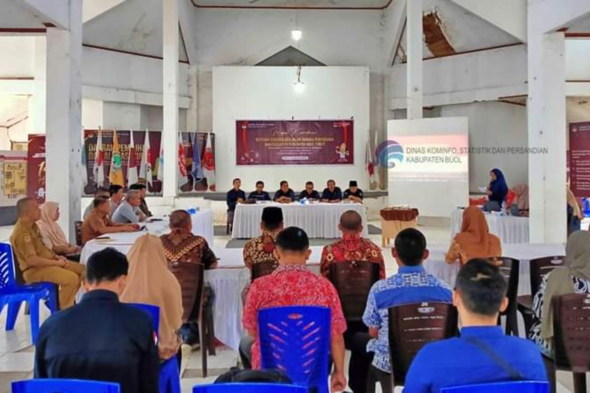 KPU Kabupaten Buol pastikan penyusunan DPS hasil coklit pantarlih pilkada 2024