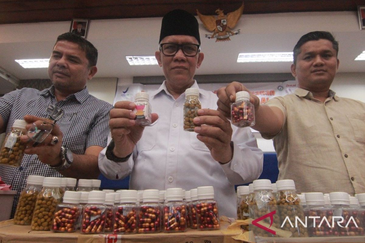 BBPOM Padang sita 19.080 obat tradisional tanpa izin edar