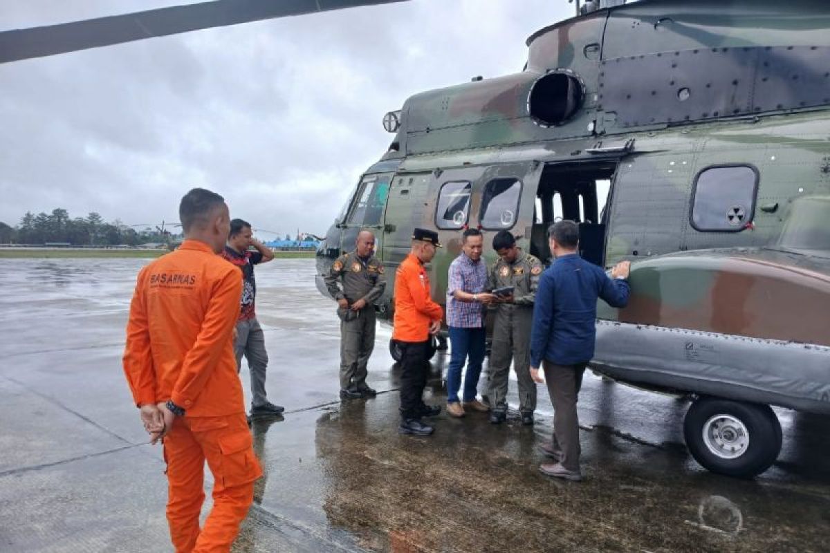 Cuaca hambat helikopter TNI-AU cari kapal LCT pengangkut bahan BTS