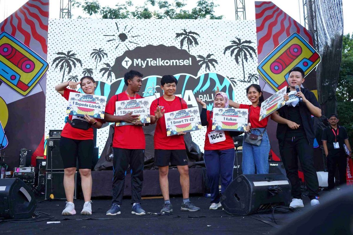 Hibur pelanggan di Bali, Telkomsel sukses hadirkan Festival Cooltura 2024