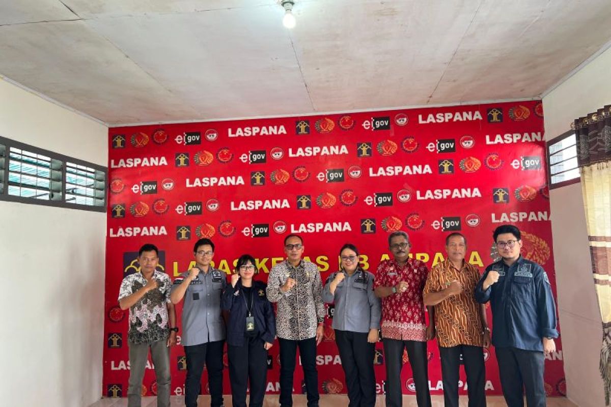 Lapas Ampana laksanakan giat pengawasan bantuan hukum