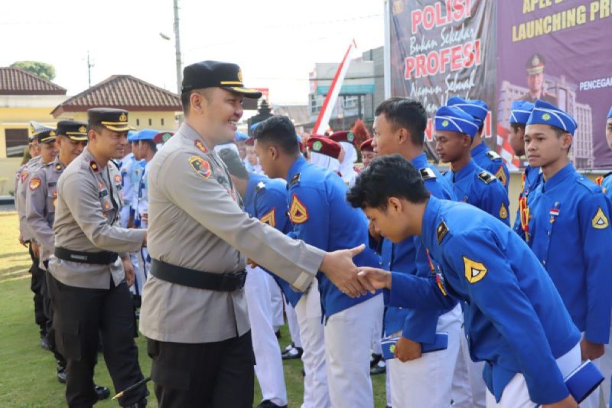 SMA dan  SMK Wonosobo apel besar patroli keamanan sekolah