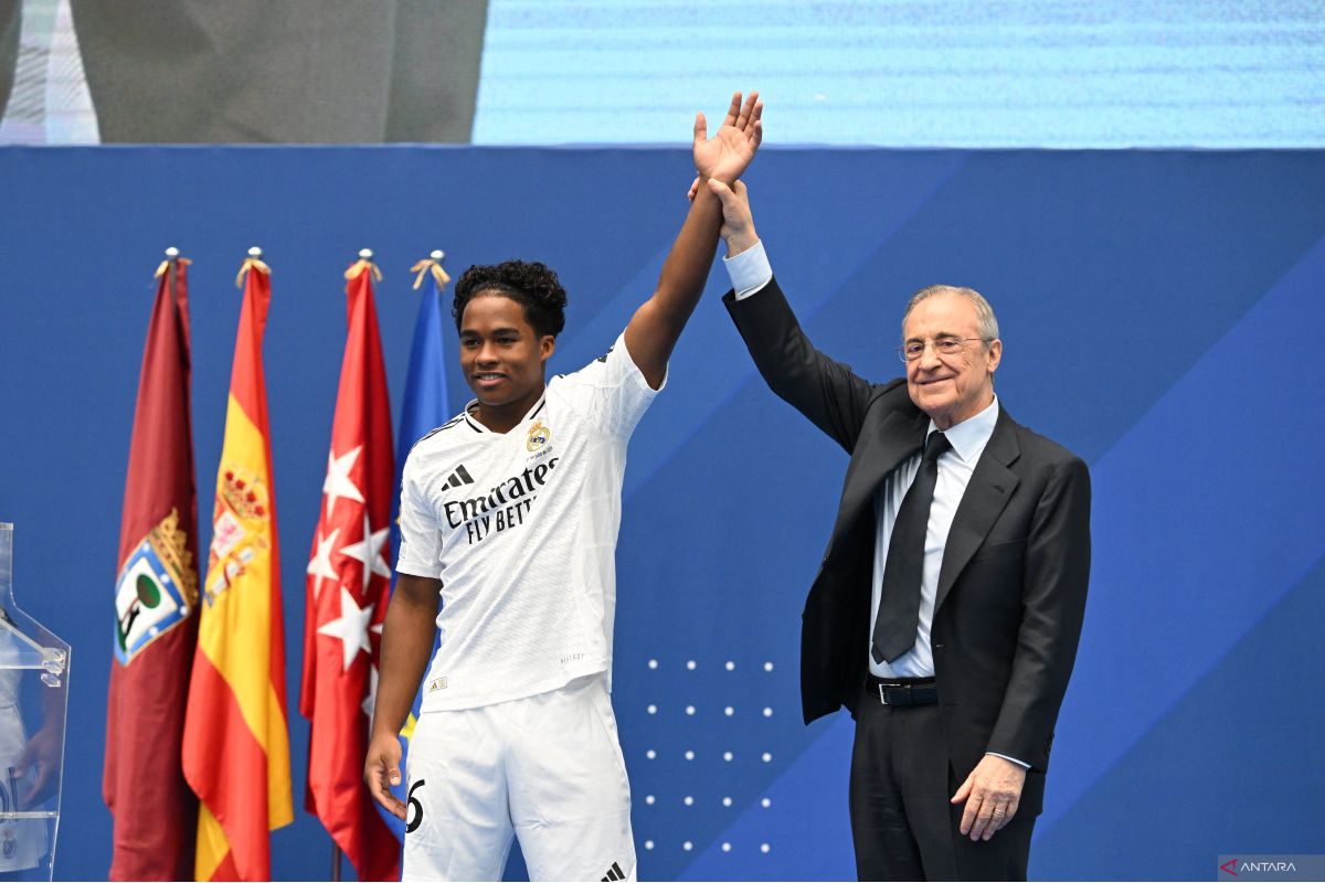 Pemain Endrick terlahir bela Real Madrid