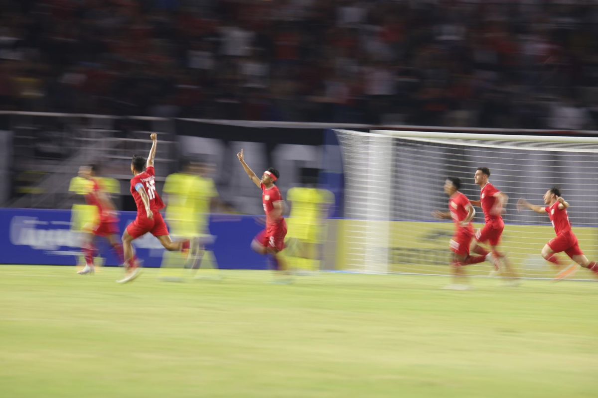 Gol Alfharezzi antar timnas Indonesia ke final Piala AFF U-19