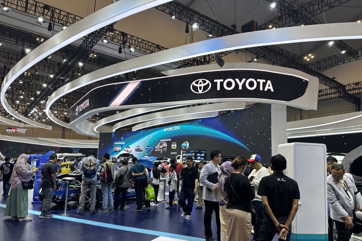 Toyota kantongi total 4.245 surat pemesanan kendaraan di ajang GIIAS 2024