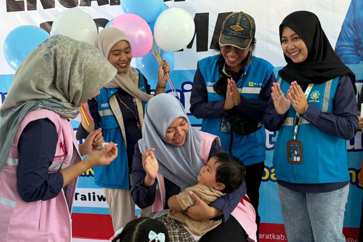 PLN NTB berpartisipasi dalam Pekan Imunisasi Nasional Polio