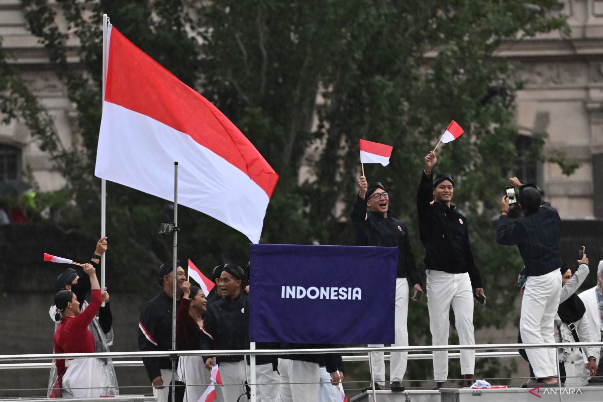 Berikut lima momen tak terlupakan saat pembukaan Olimpiade Paris