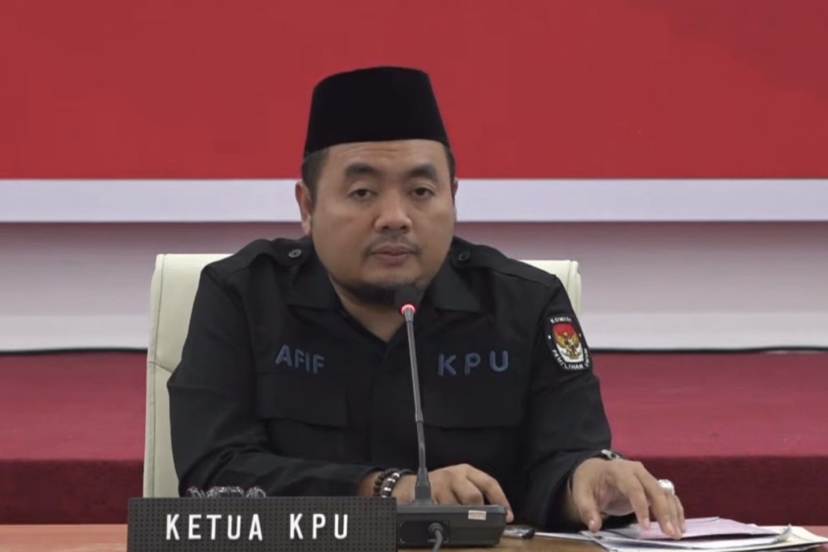 KPU menetapkan delapan parpol peroleh kursi DPR periode 2024-2029