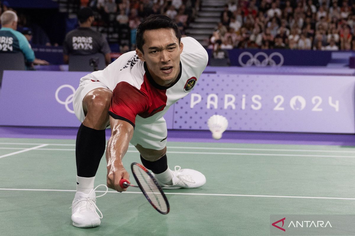 Olimpiade Paris 2024 - Jonatan batal bertanding hari ini karena lawannya mundur