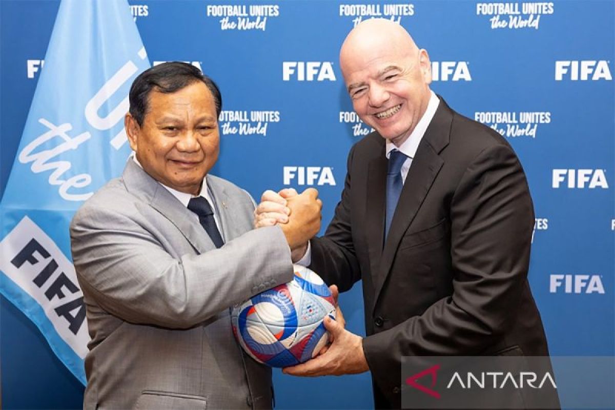 Presiden FIFA Gianni ucapkan selamat HUT Kemerdekaan RI