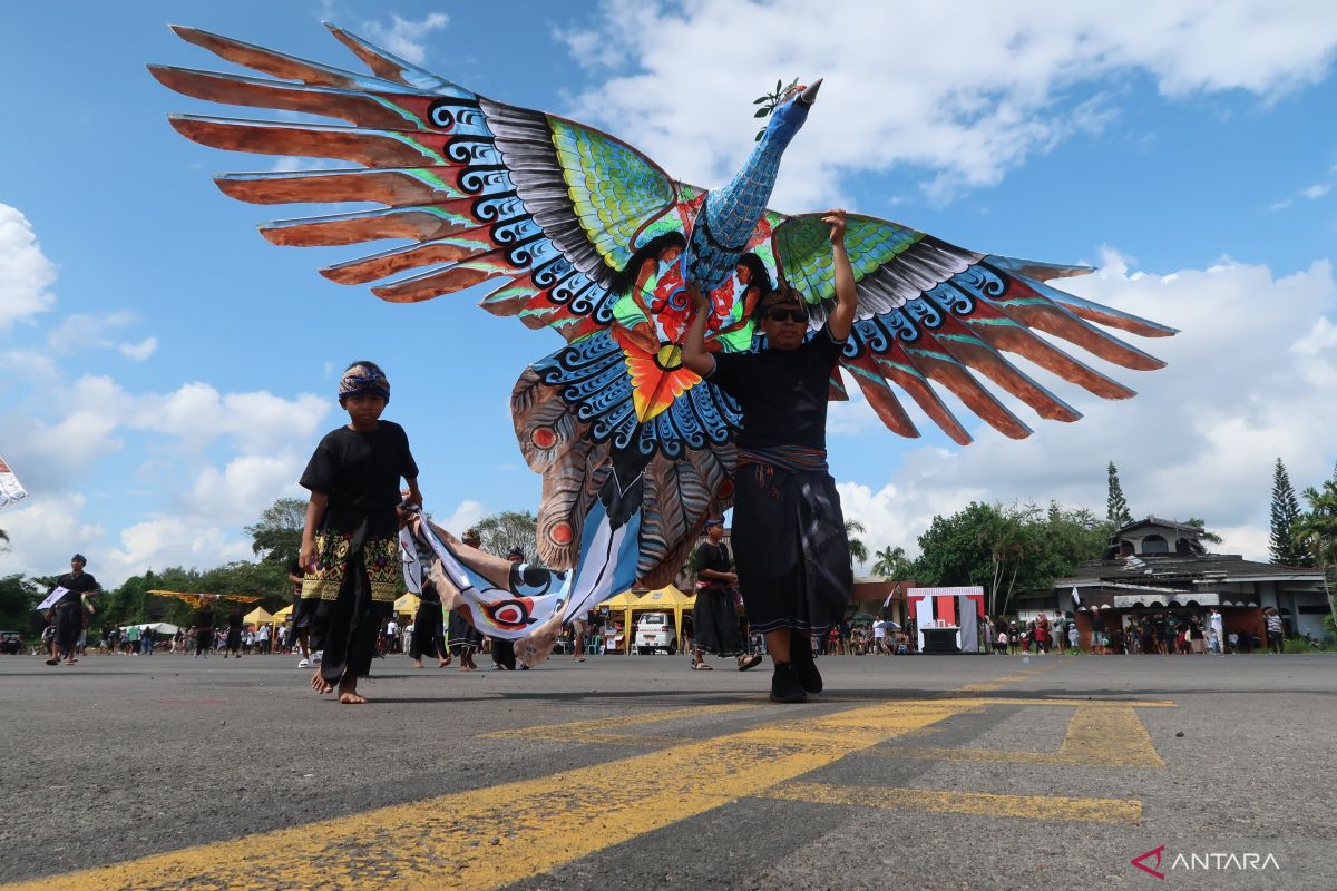 Menikmati tarian alun di langit Kota Mataram