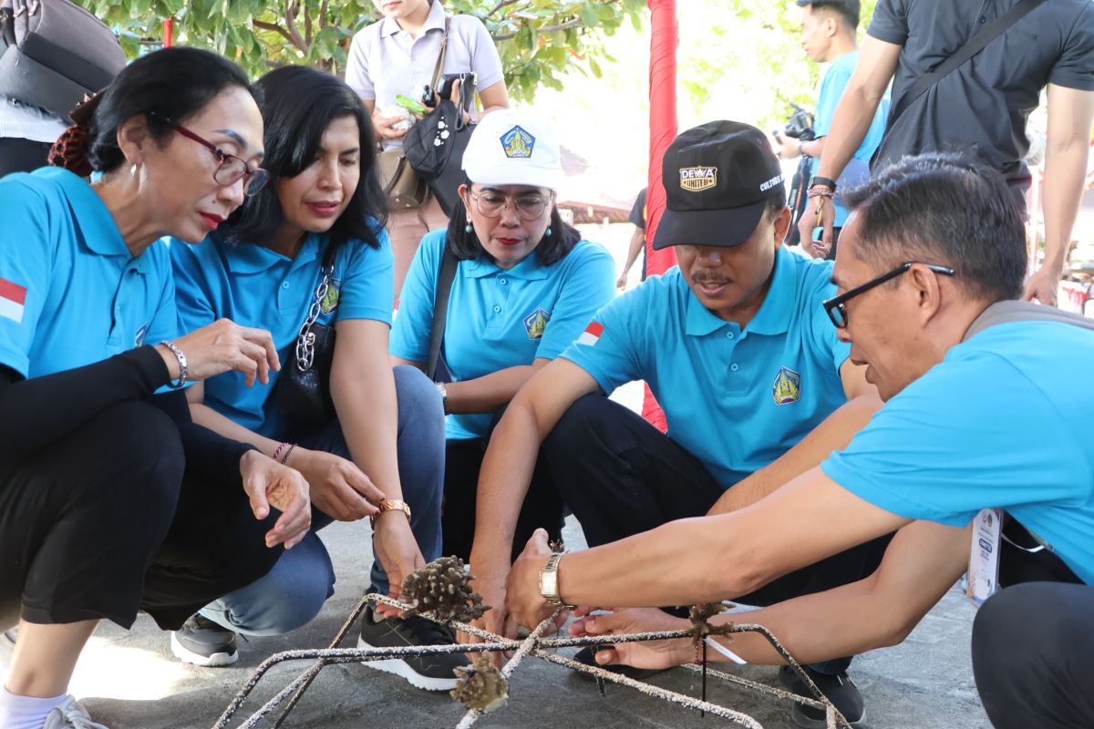 Restorasi terumbu karang perairan Pemuteran Buleleng-Bali