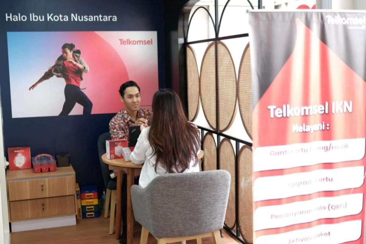 Telkomsel berikan kemudahan dan kenyamanan layanan telekomunikasi digital di IKN