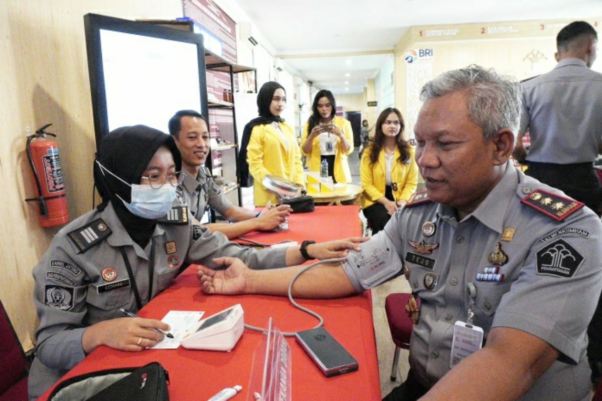 HUT Ke-79 Pengayoman, Kemenkumham Jateng berikan layanan kesehatan gratis