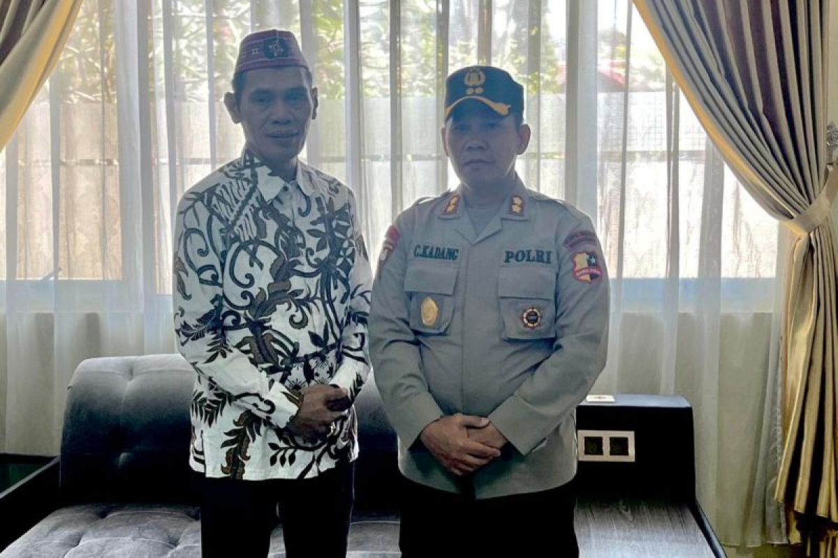 Kapolres Mabar kunjungi DPRD jalin silaturahmi bangun sinergi