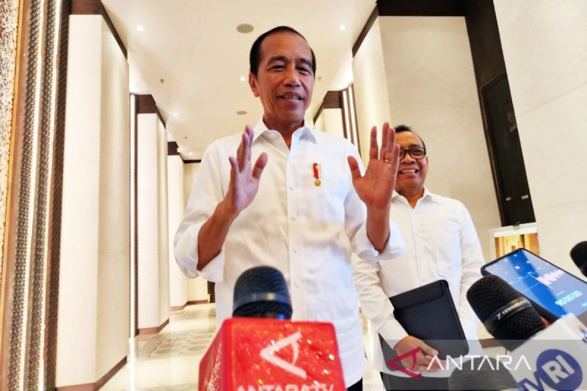 Presiden Jokowi sebut pekerjaan di IKN dilakukan sesuai perencanaan