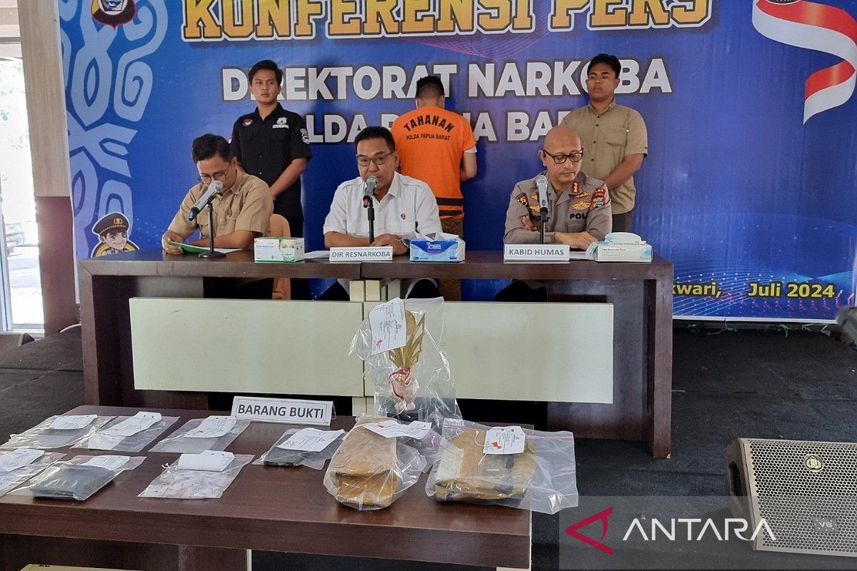 Sekretaris KPU Sorong Selatan jadi tersangka kasus sabu