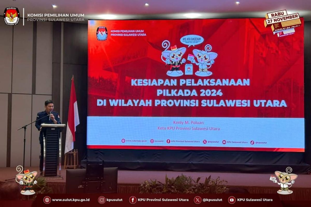 KPU Sulut optimistis sinergisitas para pihak  ciptakan pilkada aman