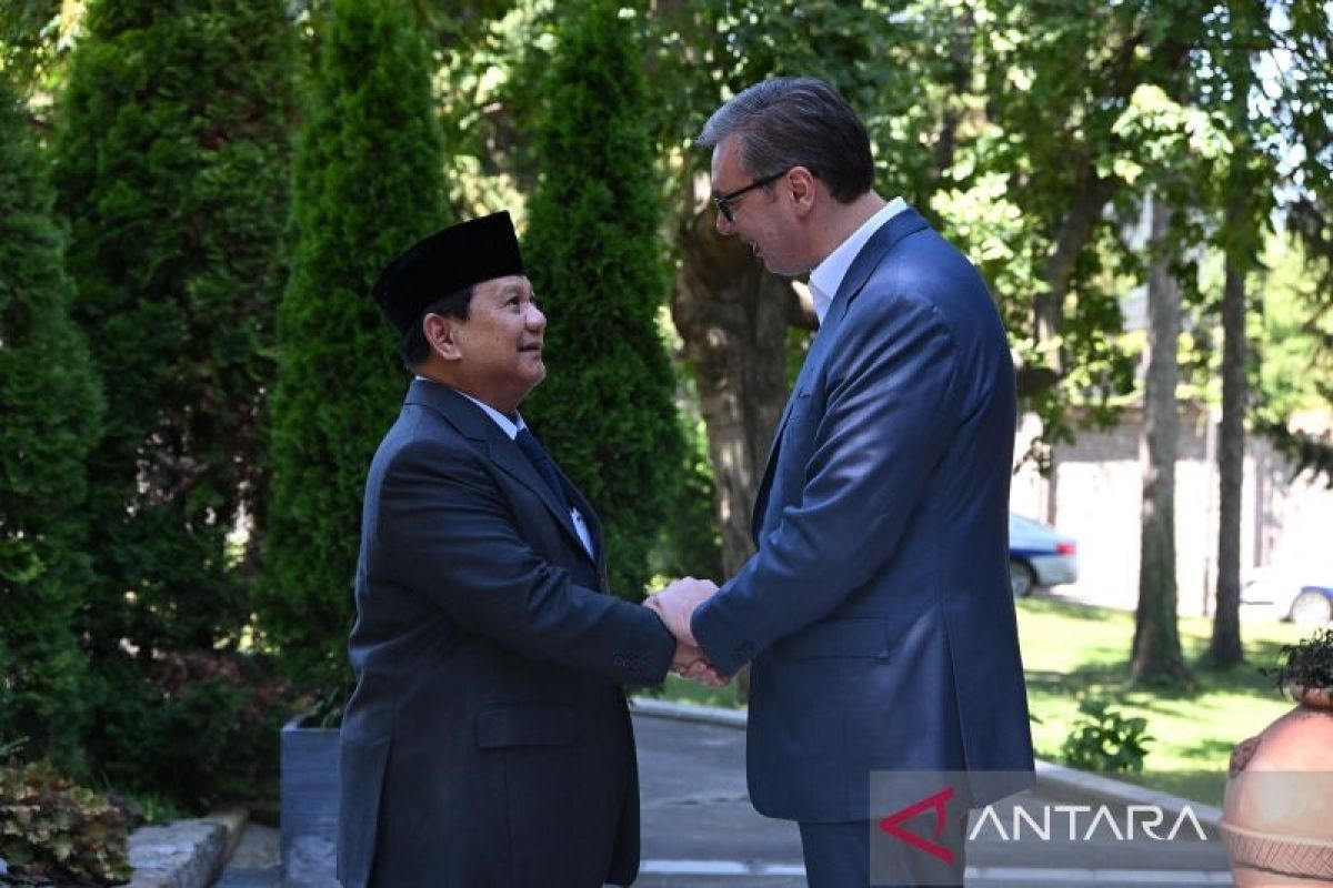 Menhan Prabowo dan Presiden Serbia tegaskan komitmen perkuat kerja sama